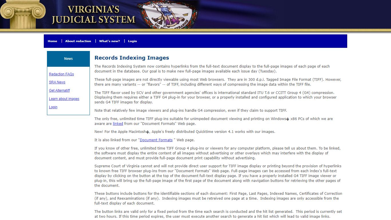 Supreme Court of Virginia - Records Search
